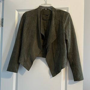 Blank NYC faux suede jacket